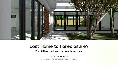 If you lose your home you have options.