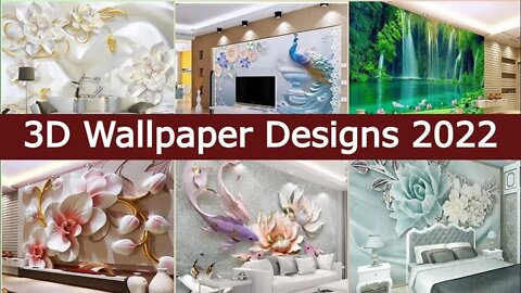 Top 100 3D Wallpaper Designs For Bedroom 2022 | 3D Wallpaper Design for Living Room | Quick Decor