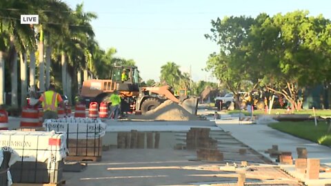 Gilchrist Park playground closed as Harborwalk project continues