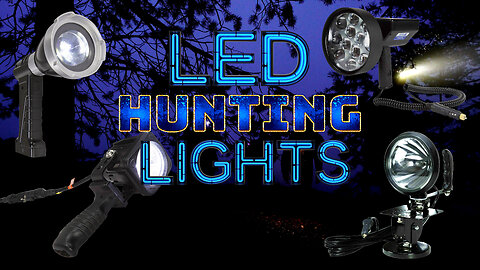 LED Hunting Lights - Thank YOU for 50 Years from Larson Electronics