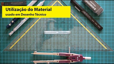 Como usar o Material de Desenho Técnico