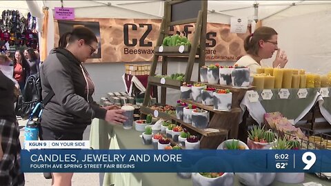 Hundreds flock to the 4th Avenue Spring Street Fair