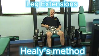 Leg extension Healy's Method