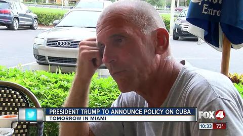 President Trump to announce policy on Cuba