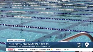 Swimming safety for children