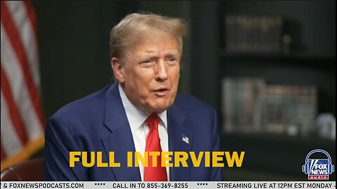 EXCLUSIVE full interview with Former President Donald Trump! | Will Cain Show