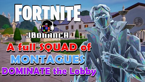 A full SQAUD of MONTAGUES DOMINATE the Lobby!