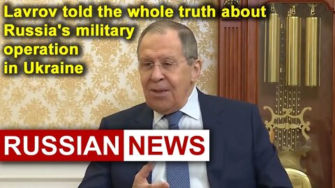 Sergei Lavrov's full interview with "India Today" TV channel | Russian news | Ukraine crisis.
