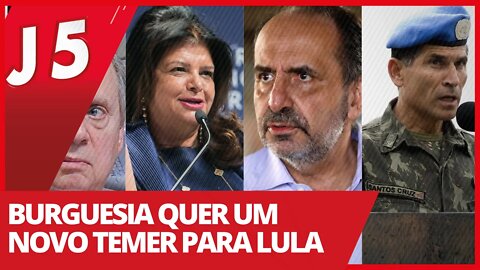 Burguesia quer um novo TEMER para Lula - Jornal das 5 nº 167 - 25/03/21