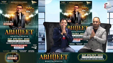 Abhijeet Bhattacharya upcoming Shows #Australia