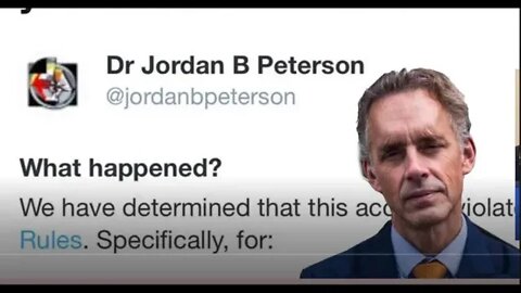 Jordan Peterson Banned From Twitter For Hate Speech