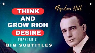 Desire - Think and Grow Rich Ch:2 | Napoleon Hill (Big English Subtitles)