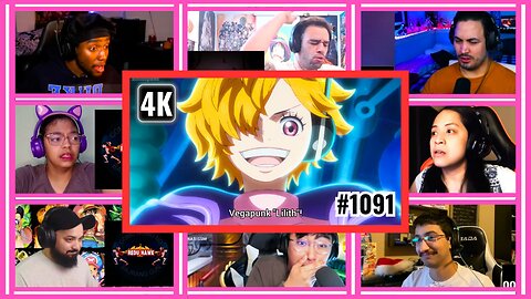 One Piece Episode 1091 Reaction Mashup | One Piece Latest Episode Reaction Mashup #onepiece1091