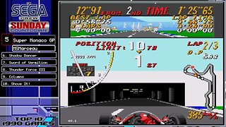 Live for SegaCrew on RetroGamingLiveTV: Super Monaco GP [Genesis] in 5'41"05 [15th place PB]