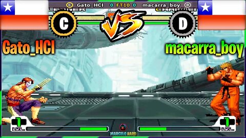 SNK vs. Capcom: SVC Chaos Super Plus (Gato_HCI Vs. macarra_boy) [Chile Vs. Chile]