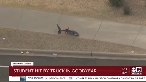 Child hit by hit-and-run driver in Goodyear