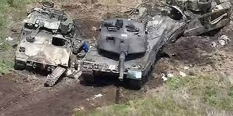 Rusos destruyen una base de reparacion de la OTAN/Ucrania