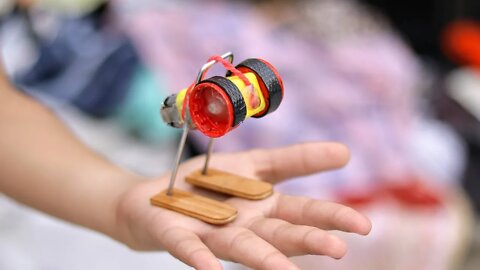 Amazing DIY idea with DC Motor