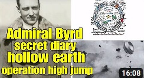 Admiral Byrd secret diary Operation High Jump hollow earth