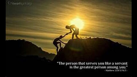 Matthew 23: 1 -39 Christ is the head of the church, the greatest among us is a servant.