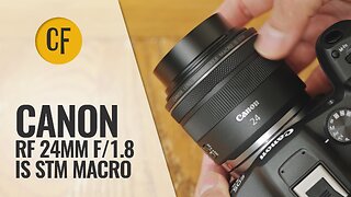 Canon RF 24mm f/1.8 IS STM Macro lens review