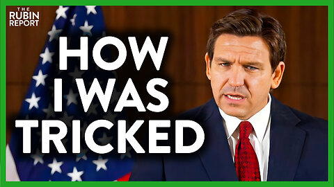 Ron DeSantis Explains to Leftist Reporter How He Was Tricked by DEI | ROUNDTABLE | Rubin Report
