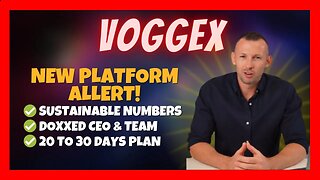 NEW Platform Alert 🚨 Voggex Review 🎯 Sustainable Numbers 📊 Meet The CEO Marek Kubiak ✅