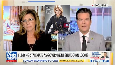 Matt Gaetz Destroys Maria Bartiromo Who Tried To Defend Kevin McCarty Over Budget