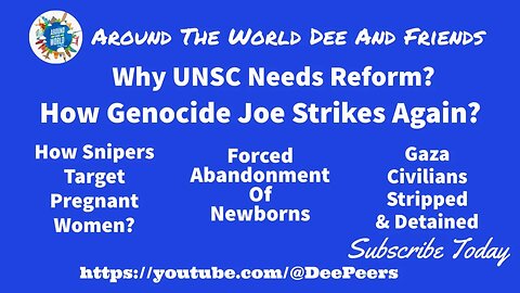 Why UNSC Needs Reform? How Genocide Joe Strikes Again? War Crimes In Gaza