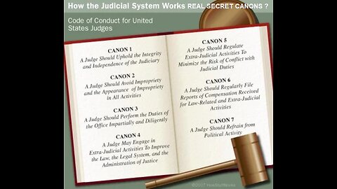 Black's Is White's Law Dictionary and Read Secret Canons of Judicial Miss-Conduct Info.