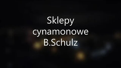 Sklepy cynamonowe -B Schulz audiobook