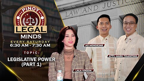 LIVE: Pinoy Legal Minds | January 27, 2024