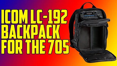 Icom IC-705 Backpack Review