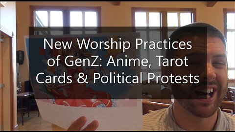 New Worship Practices Of GenZ: Anime, Tarot Cards, and Political Protests