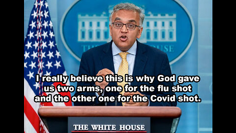 White House Covid Adviser Saying God Gave Us Two Arms for Flu Vaccine and Covid Vaccine