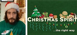 Jonathan Roumie teaches us how to get into the Christmas spirit the right way- celebrating Christ