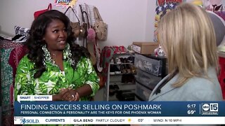 Finding success selling on Poshmark