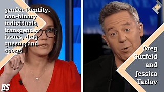 Greg Gutfeld Debates Jessica Tarlov on Nonbinary and Sports