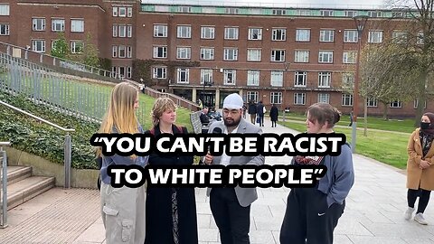 DEBATE - Can YOU be RACIST to a WHITE person #genderpaygap #women