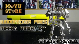 Video Log Building of Moyu Store - Woodpecker Priest Mecha Model