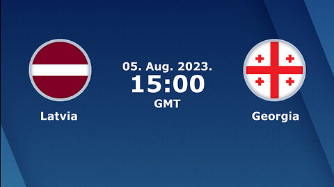 Latvia vs Georgia Friendly Game In FIBA World Cup 2023