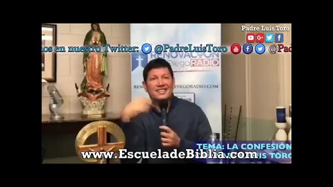 Nuestro sacerdote Luis Toro, nos explica biblicamente La confesión y el perdón de los pecados.