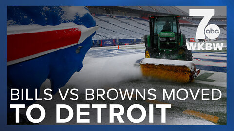 Buffalo Bills game against Cleveland Browns moved to Ford Field in Detroit