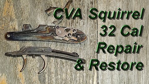 CVA 32 Cal Squirrel Restore and Repair