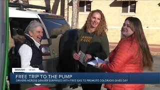 Drivers encouraged to 'Give It Forward' after receiving free gas fill-up