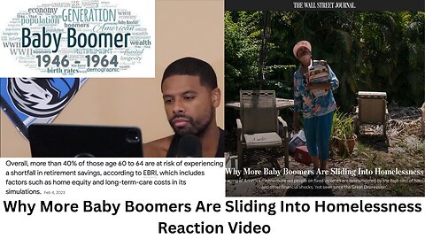 Why More Baby Boomers Are Sliding Into Homelessness | Reaction Video