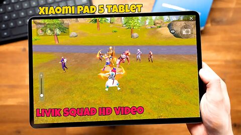 Battleground Mobile India | livik Squad Video HD Quality | Xiaomi Pad 5 Device 6gb 256gb