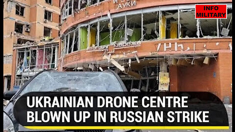 Ukrainian Drone Centre Reduced To Rubble; Putin Avenges Attacks On Crimea, Moscow