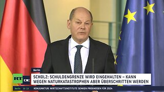 Scholz und das Ahrtal: Schuldengrenze kann wegen Naturkatastrophe überschritten werden