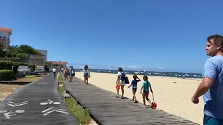 VIAJANDO PELA FRANÇA : Praia de Le Moulleau!